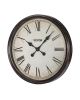 Wall Clock 20 in Roman Numerals Battery Operated Silent Clocks for Living Room