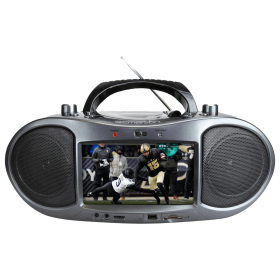 Emerson 7' Bluetooth DVD Boombox with HD-INPUT AM/FM Radio and Stereo Speakers