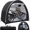 LeTravelling Outdoor Portable Bicycle Storage Tent, 210D Oxford Fabric PU4000 Waterproof Bike Shelter for 2-3 Bicycles, Motorcycle Cover, Garden Tools