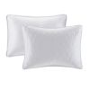 Reversible Bedspread Set White Full