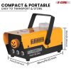 5 Core Fog Smoke Machine 750W & 2700CFM LED Lights Effect Low Lying Indoor 250ML Fog Maker with Fogger for Halloween with 1 Wired Receiver & RGB Remot
